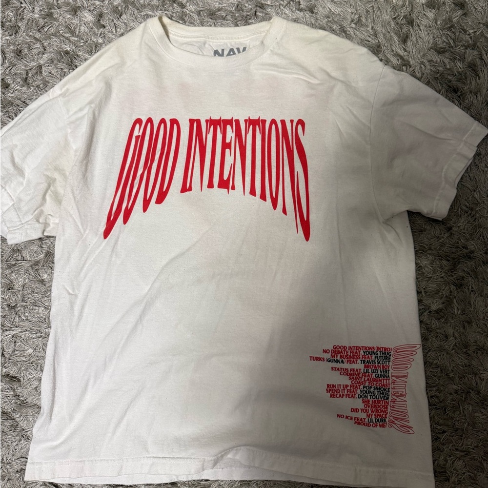 Good Intentions Vlone Graphic T-Shirt